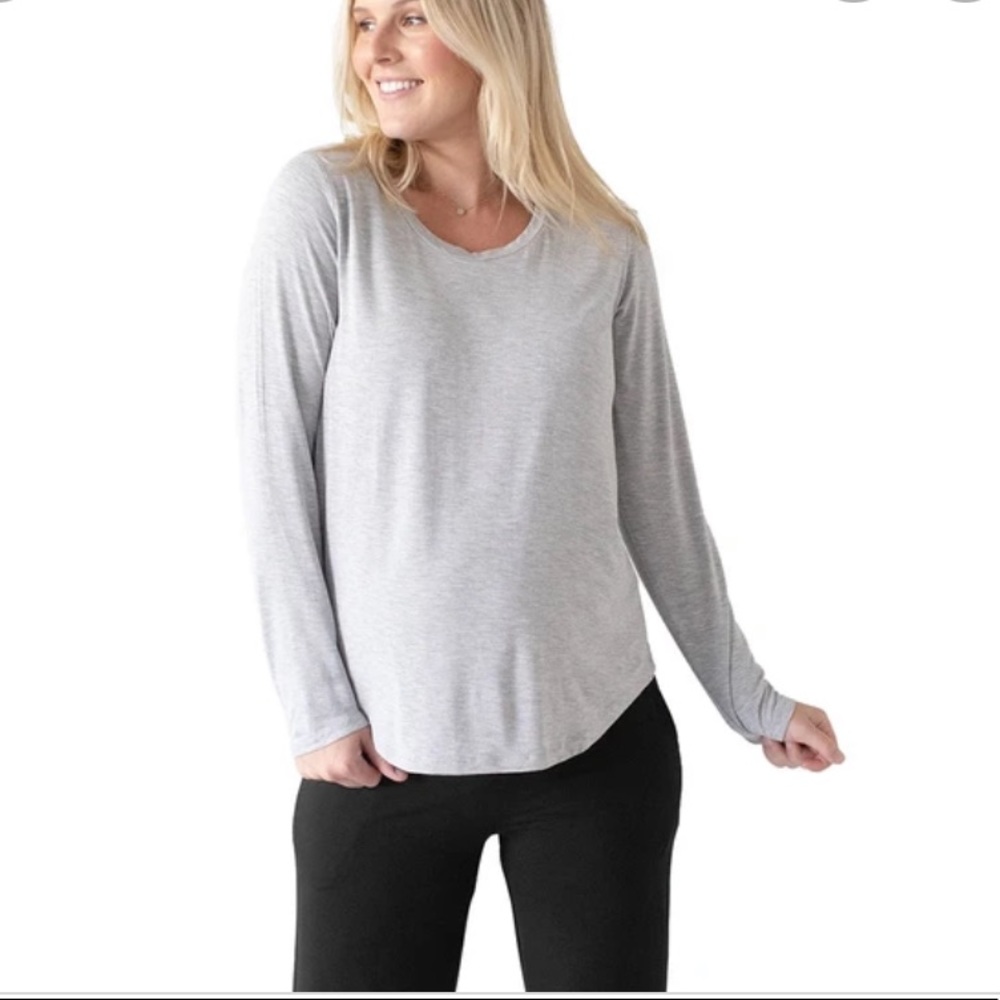 Kindred Bravely Long Sleeved Nursing Tee